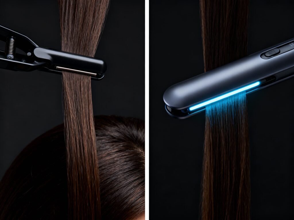 Extensions de Cheveux : Fusion LED vs Fusion à Chaud